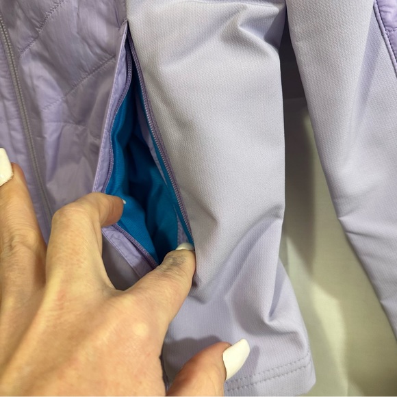 Spyder Women NWT Glissade Hybrid Insulator Jacket in Purple S or L - Picture 9 of 13